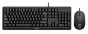Zestawy myszka + klawiatura - Zestaw klawiatura i mysz PHILIPS SPT6207BL/00 - miniaturka - grafika 1