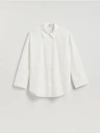 Koszule damskie - Reserved - Bawełniana koszula - biały - miniaturka - grafika 1