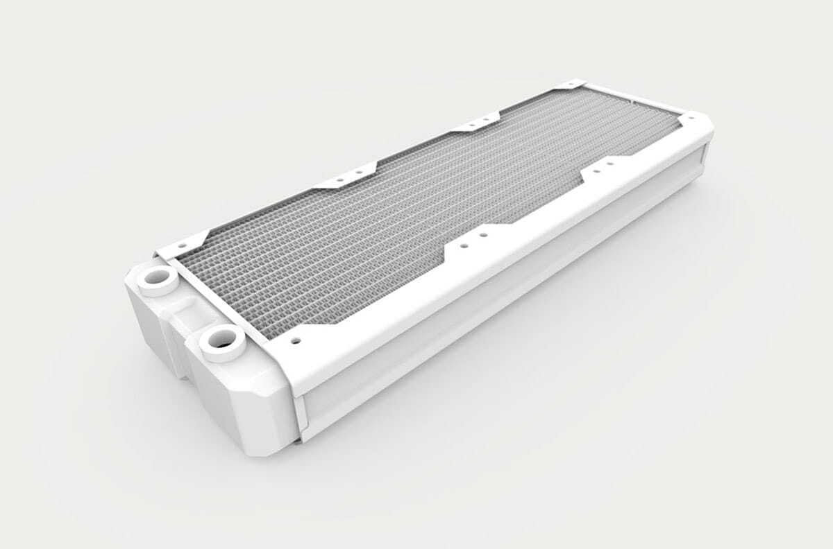 Hardware Labs HARDWARE LABS Performance Systems Black Ice Nemesis 360GTX - Satin White, Radiator white HWL-R172