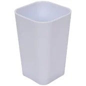 Akcesoria łazienkowe - Fala Kubek na kosmetyki Cuboid Biały - miniaturka - grafika 1