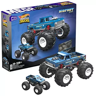 MEGA Hot Wheels Bigfoot Monster Truck Kolekcjonerski pojazd do zbudowania HHD20 - Samochody i pojazdy dla dzieci - miniaturka - grafika 1