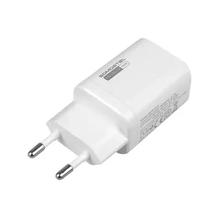 Ładowarka sieciowa Somostel SMS-Q13 QC3.0 Dual USB 30W Power Delivery + kabel micro - Ładowarki do telefonów - miniaturka - grafika 1