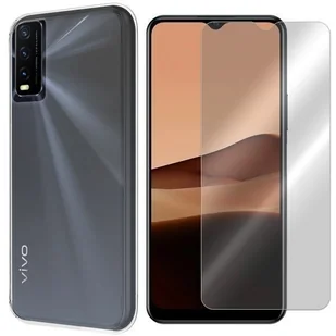 ETUI DO VIVO Y20S POKROWIEC OBUDOWA 0.3mm + SZKŁO - Etui i futerały do telefonów - miniaturka - grafika 1