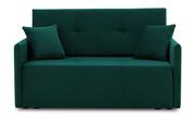 Sofy i kanapy - Sofa z funkcją spania, amerykanka, Drim, 137x99x82 cm, butelkowa zieleń - miniaturka - grafika 1