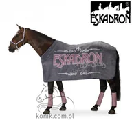 Derki dla konia - Eskadron Derka CLASSIC SPORTS jesień-zima 2017/18 DRALON Trademark anthra melange/orchidmauve - miniaturka - grafika 1