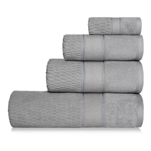 Ręcznik 70 x 140 Bawełna Peru 500g/m2 Welur Szary - Ręczniki - miniaturka - grafika 1