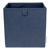 Pudła i pojemniki do przechowywania - Niebieskie pudełko Bigso Box of Sweden Cube - miniaturka - grafika 1