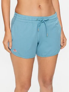 Kappa Szorty sportowe 313037 Niebieski Regular Fit - Spodenki damskie - miniaturka - grafika 1