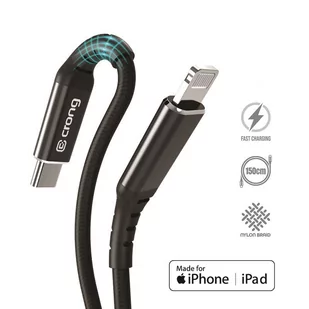 Crong Armor Link Przewód MFi Usb-c na Lightning - Kable USB - miniaturka - grafika 3