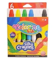 Przybory szkolne - Colorino Wykręcane kredki świecowo-żelowe w sztyfcie 6 kolorów. (WIKR-935402) - miniaturka - grafika 1