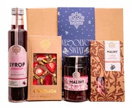 Zestawy upominkowe - Zestaw Świąteczny Malinowy Raj Schronisko Bukowina produkty maliny - miniaturka - grafika 1