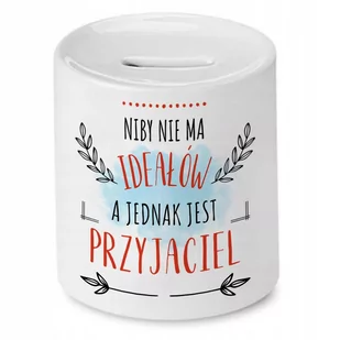 Skarbonka dla Przyjaciela na Urodziny na Prezent z Nadrukiem ze Zdjęciem - Skarbonki - miniaturka - grafika 1