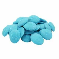 Dodatki do ciast w proszku - POLEWA CUKIERNICZA NIEBIESKA DROPSY 100G - miniaturka - grafika 1