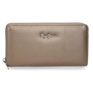 Pepe Jeans Ruby Portfel z uchwytem na karty Beżowy 19,5x10x2 cm Poliester i PU 0,39 l by Joumma Bags, beż, Talla única, Portfel z uchwytem na karty - Portfele - miniaturka - grafika 1