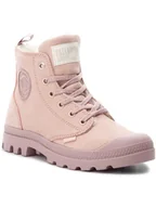 Kozaki damskie - Palladium Trapery Pampa Hi Zip Wl 95982-671-M Różowy - miniaturka - grafika 1