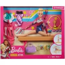 Mattel Barbie Lalka Gimnastyczka zestaw GJM72 p6 - Akcesoria dla lalek - miniaturka - grafika 1