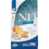 Sucha karma dla kotów - N&D Ocean Low Grain sucha karma dla dorosłych kotów z dorszem 1,5kg - miniaturka - grafika 1