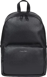 Calvin Klein Plecak męski czarny, Ck Czarny, One Size, Nowoczesny - Plecaki - miniaturka - grafika 1