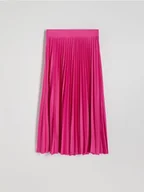 Spódnice - Reserved - Plisowana sukienka - fioletowy - miniaturka - grafika 1