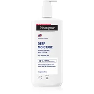 Balsamy i kremy do ciała - Neutrogena Deep Moisture Sensitive Głęboko nawilżająca Emulsja do ciała 400ml - miniaturka - grafika 1