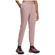 Spodnie sportowe damskie - Spodnie damskie Under Armour Rival Hi Rise Woven Pant Rozmiar: XS / Kolor: różowy - miniaturka - grafika 1