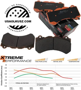 Klocki hamulcowe przednie DBA Xtreme Performance Chevrolet Corvette C7 2015-2019 - Klocki hamulcowe - miniaturka - grafika 5