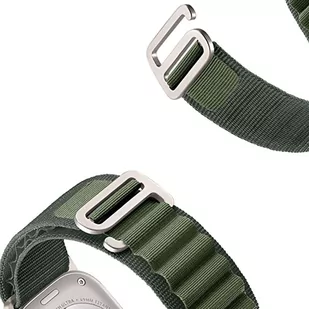 Pasek do zegarka Alogy Sport Strap do Apple Watch 4/5/6/7/8/SE/Ultra (42/44/45/49mm) Zielony - Akcesoria do smartwatchy - miniaturka - grafika 4
