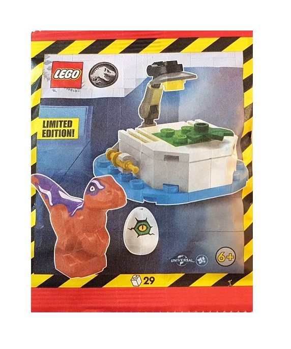 LEGO Jurassic World Zestaw - Laboratory with Raptor 122401 polybag klocki