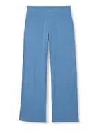 Spodnie damskie - Triumph Damskie spodnie w kolorze naturalnym w centrum uwagi, prążkowane spodnie od piżamy, Liberty Blue, 42 - miniaturka - grafika 1