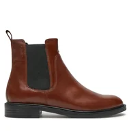 Botki damskie - Sztyblety Vagabond Shoemakers Amina 5603-001-27 Brązowy - miniaturka - grafika 1