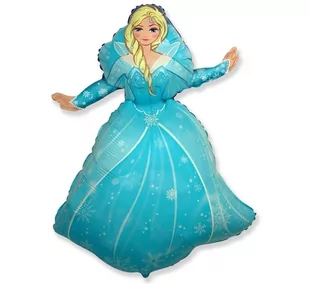 Flexmetal Balon foliowy 24" Kraina lodu Księżniczka ELsa 901743 - Urodziny dziecka - miniaturka - grafika 1