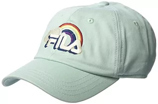 Czapki damskie - FILA Unisex dziecięca czapka bejsbolowa BUTUAN Rainbow Kid Dad, Silt Green, OneSize, Silt Green, jeden rozmiar - grafika 1