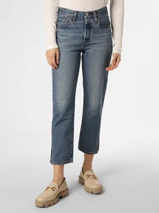 Levi's Jeansy Kobiety Bawełna niebieski jednolity, 26-28 - Spodnie damskie - miniaturka - grafika 1