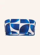 Stroje kąpielowe - Seafolly Góra Od Bikini Bandeau Sunray Dwustronna blau - miniaturka - grafika 1