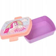 Zestawy naczyń dla dzieci - Pojemnik Lunchbox Śniadaniówka Unicorn Jednorożec - miniaturka - grafika 1