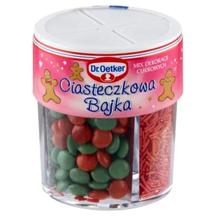 Dr. Oetker Mix dekoracji cukrowych ciasteczkowa bajka 76 g - Dodatki do ciast w proszku - miniaturka - grafika 1