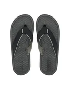 Klapki i japonki męskie - Skechers Japonki Tantric-Copano 205097/BLK Czarny - miniaturka - grafika 1