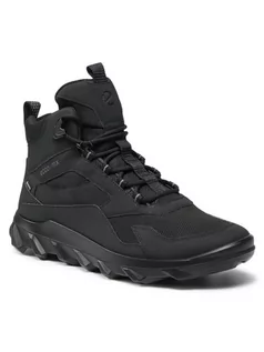 Buty trekkingowe męskie - Ecco Trekkingi Mx Low Mid Gtx Tex GORE-TEX 82022451052 Czarny - grafika 1