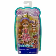 Lalki dla dziewczynek - Enchantimals Lalka dodatkowa + zwierzątko GTM26 Mattel - miniaturka - grafika 1