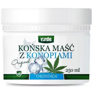 Virde POLSKA Końska maść chłodząca z konopiami 250 ml 7071272 - Żele i maści lecznicze - miniaturka - grafika 1