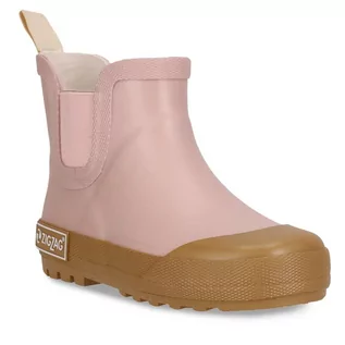 Buty dla dziewczynek - Kalosze ZigZag Aster Kids rubber boot Z242033 Mahogany Rose - grafika 1