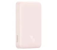 Powerbanki - Baseus P10059001413-00 Magnetic Mini Air 10000mAh 20W Różowy - miniaturka - grafika 1