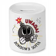 Skarbonki - Skarbonka Dla Sofii na Urodziny na Prezent z Nadrukiem ze Zdjęciem + Opakowanie na prezent (wzór 03) - miniaturka - grafika 1