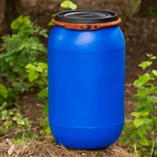 Beczki - Beczka do kiszenia kapusty z plastikową obejmą 85l - miniaturka - grafika 1