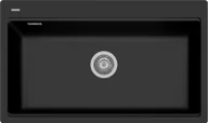 Zlewozmywaki - Zlew PLADOS LUX 86.10 CZARNY MAT (black mat 70) (LX861070) - miniaturka - grafika 1