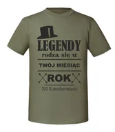 Swetry damskie - Damska koszulka z nadrukiem - Labrador - sweter Olive XXL - miniaturka - grafika 1