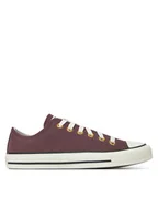 Trampki damskie - Converse Trampki Chuck Taylor All Star Leather A13815C Brązowy - miniaturka - grafika 1