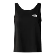 Koszulki sportowe damskie - Koszulka The North Face Simple Dome 0A88EUJK31 - czarna - miniaturka - grafika 1