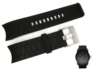 Pasek DIESEL DZ1437 czarny gumowy oryginał - Akcesoria do zegarków - miniaturka - grafika 1