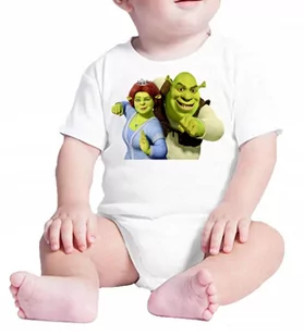 3130 SHREK FIONA BODY DZIECIĘCE ŚPIOSZKI BAJKA 68 - Body dla niemowląt - miniaturka - grafika 1